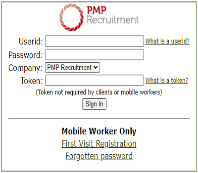 pmp management login